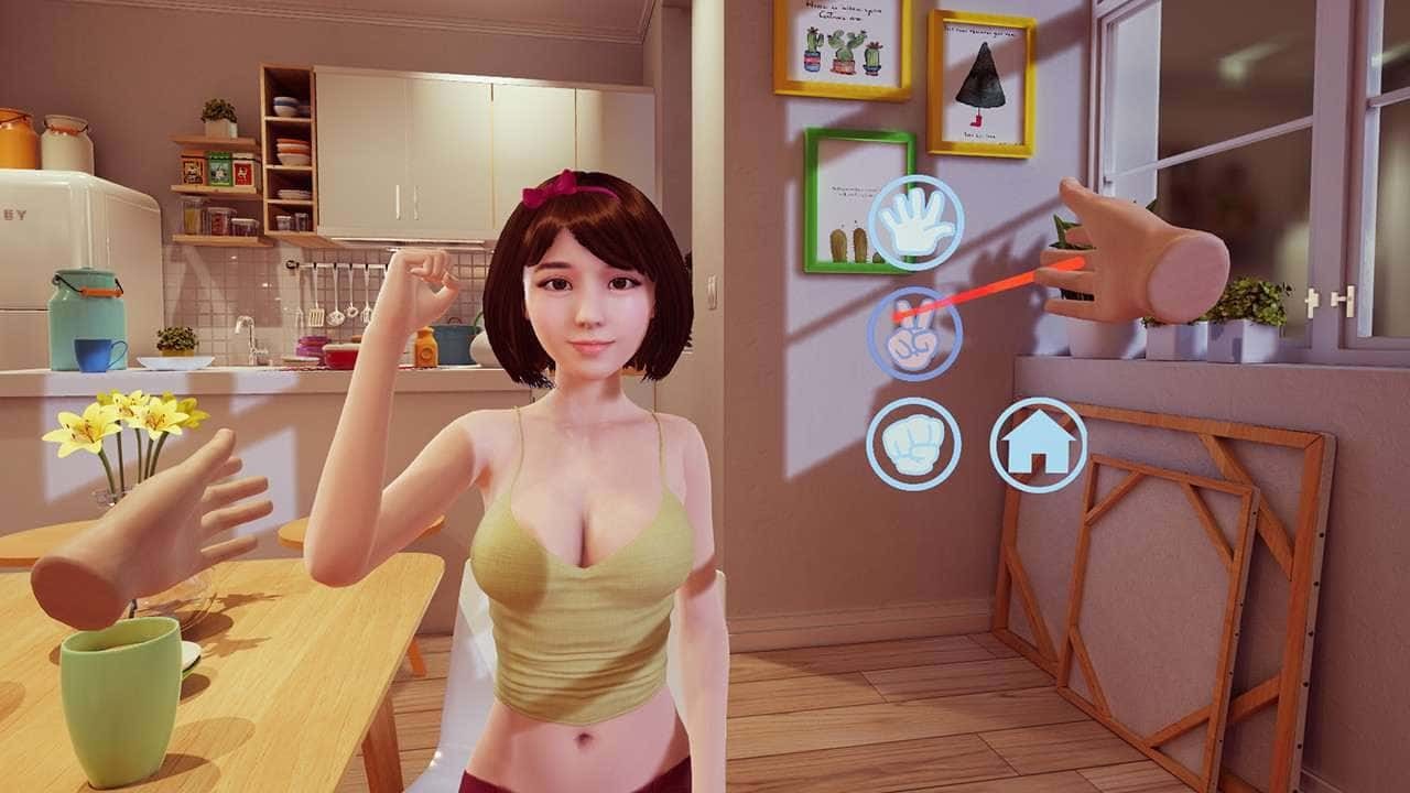 VR女友|VR Kanoja 操作界面 演示图 1