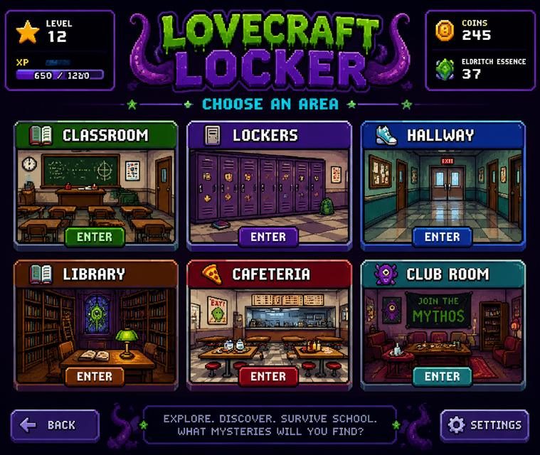 Lovecraft Locker 成就收集 演示图 8