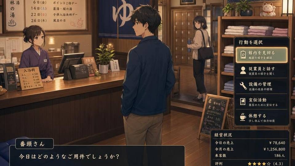 背德浴场 场景演出 实机截图 4