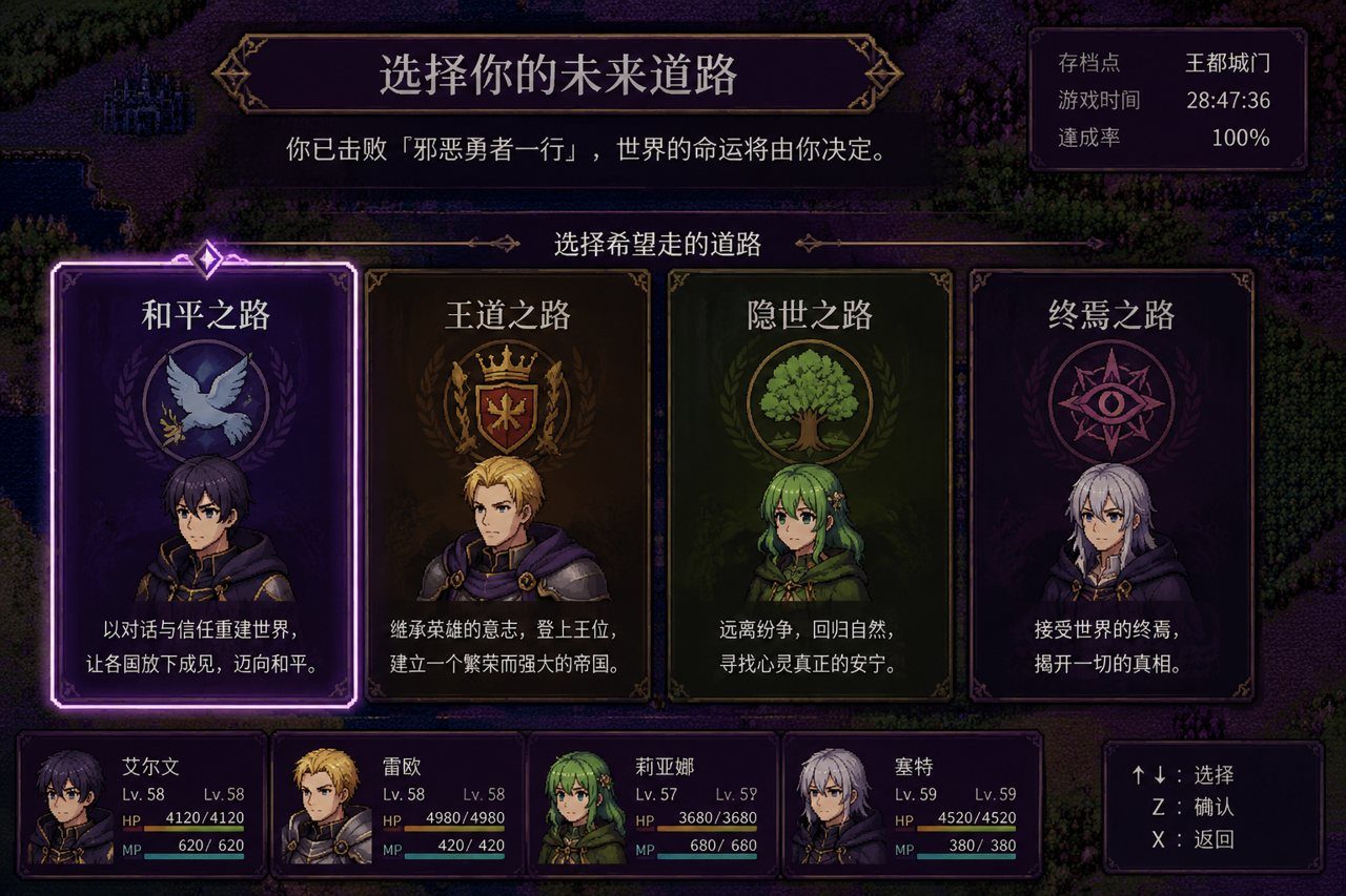 邪恶勇者一行 场景演出 画面 4