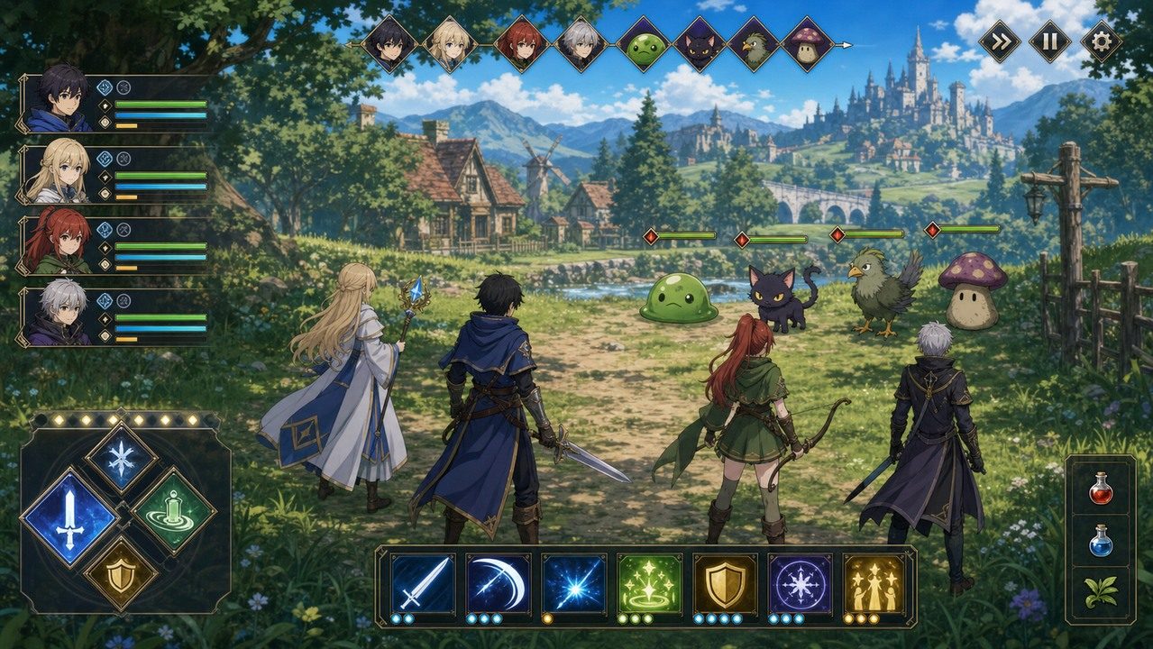 我并非无所依归 RPG对战 画面 3