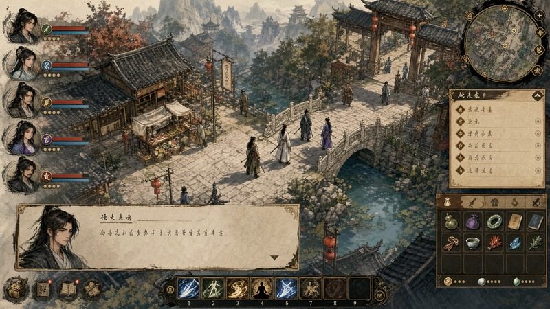 金庸群侠传5爱与死仙狐MOD六周年 天命线 详情图 3