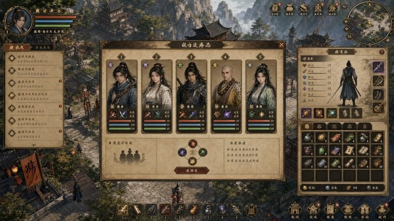 金庸群侠传5爱与死仙狐MOD六周年 剧情互动 玩法截图 7
