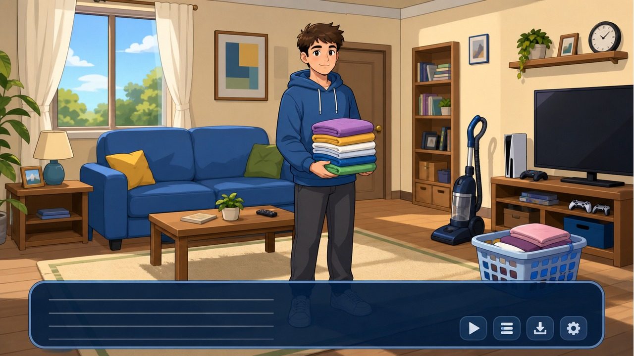 家务：HouseChores 主线事件 演示图 6